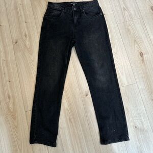 Crooks and Castles Black Dark Wash Jeans